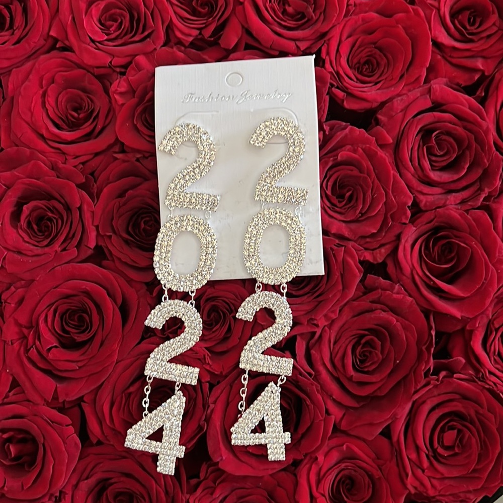 New Fashion Rhinestone 2024 Earrings